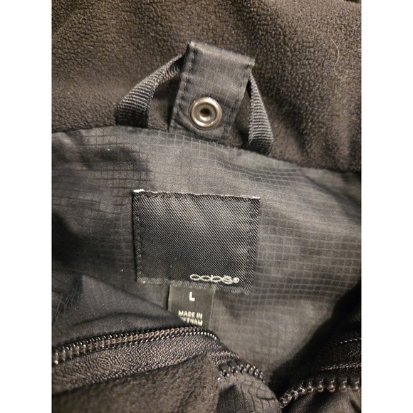 Oobe Black Hooded Jacket Size Large BMW On The Sleeve - Picture 3 of 7